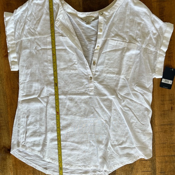Lucky Brand White Top - Picture 6 of 7